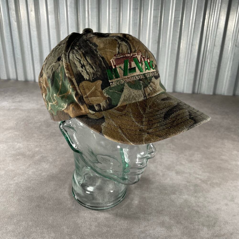 Vintage Company Camo Snapback Hat Cap Made in USA Real Tree